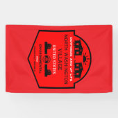 小さなハウスコミュニティ編集可能 横断幕 (横)