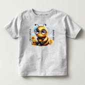 小さなハチの赤ちゃん/幼児用Tシャツ トドラーTシャツ (正面)