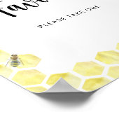 小さなハチは道を進んでいる\好意 ポスター (角)