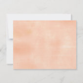 小さなハチミツバチワイルドフラワーベイビーシャワー サンキューカード (裏面)