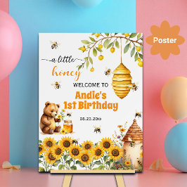 小さなハチミツ毎年の誕生日パーティーへようこそ ポスター