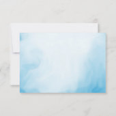 小さなハッチリングウミガメ赤ちゃんシャワーありがとう サンキューカード (裏面)