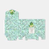 小さなハッチリング恐竜の赤ちゃんシャワーパーティー フェイバーボックス (折り畳みなし)