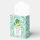 小さなハッチリング恐竜の赤ちゃんシャワーパーティー フェイバーボックス (オープン)