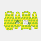 小さなハッチリング恐竜の赤ちゃんシャワーパーティー フェイバーボックス (折り畳みなし)