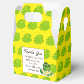 小さなハッチリング恐竜の赤ちゃんシャワーパーティー フェイバーボックス (オープン)