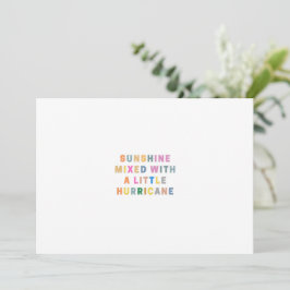 小さなハリケーンと混ざった太陽 |宗教 招待状