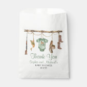 小さなハンターが赤ちゃんのシャワーを途中にある フェイバーバッグ (正面)