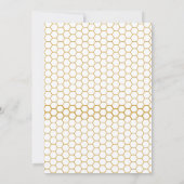 小さなハンニは赤ん坊のシャワーを途中にある 招待状 (裏面)