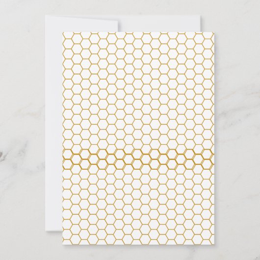 小さなハンニは赤ん坊のシャワーを途中にある 招待状 (裏面)