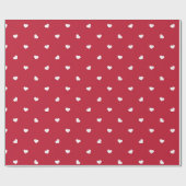 小さなハートの雨 ラッピングペーパー (フラット)