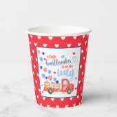 小さなハートブレーカーの赤ちゃんシャワー紙カップ 紙コップ (裏面)