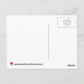 小さなハート ポストカード (裏面)