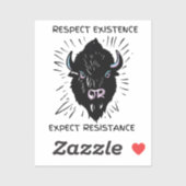 小さなバイソンシールでHERDに参加 シール (シート)