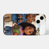小さなバイユーの探検隊 iPhone 14 ハードケース iPhoneケース (裏面横)