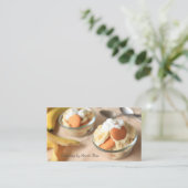 小さなバナナプディング 名刺 (スタンド正面)