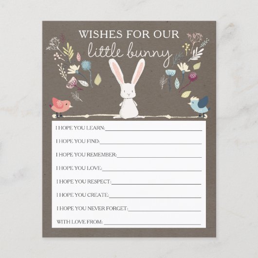 小さなバニーがベビーを願う (正面)