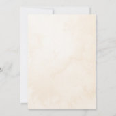 小さなバニーが行く!雲の赤ちゃんシャワー 招待状 (裏面)