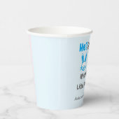 小さなバニーのジェンダーがハーシーの 紙コップ (右)