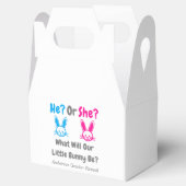 小さなバニーのジェンダーが明らかにする フェイバーボックス (オープン)