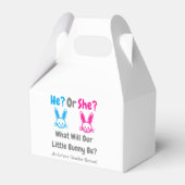 小さなバニーのジェンダーが明らかにする フェイバーボックス (正面サイド)