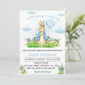 小さなバニーの赤ちゃんシャワー招待状 招待状 (スタンド正面)