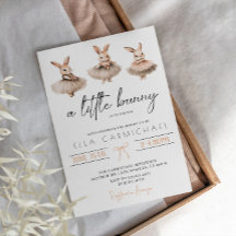 小さなバニーの赤ちゃんシャワー