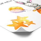 小さなバニーの飲み物 ポスター (角)