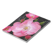 小さなバラの芽が開く ノートパッド (回転)