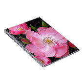 小さなバラの芽が開く ノートブック (右側)