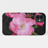 小さなバラの芽が開く Case-Mate iPhoneケース (裏面(横))