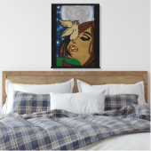 小さなバーディが私にキャンバスプリントを言った キャンバスプリント (インサイチュ (寝室))