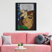 小さなバーディが私にキャンバスプリントを言った キャンバスプリント (インサイチュ (リビング))