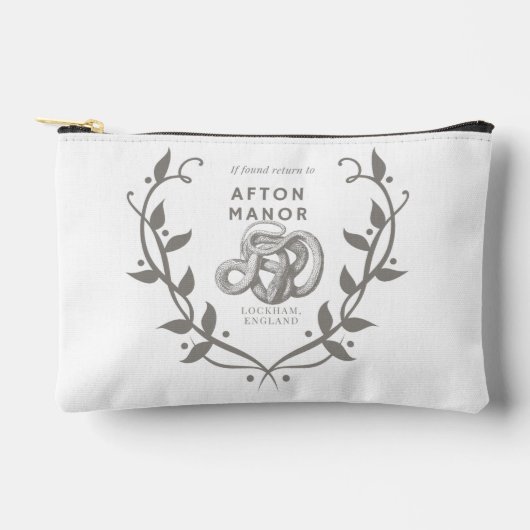 小さなパウチが見もしつかった アクセサリーポーチ (正面)