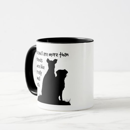 小さなパックが好きな友達よりYou & I マグカップ (正面左)