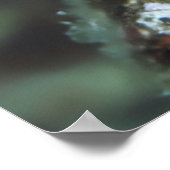 小さなパファーのペア ポスター (角)