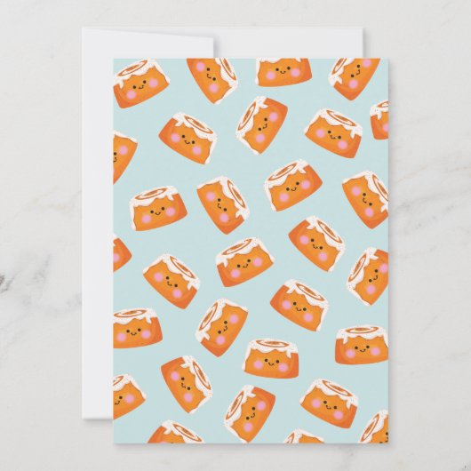 小さなパンのオーブンでゲストBINGOを見つける 招待状 (裏面)