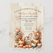 小さなパンプキンがやってくる 招待状 (正面/裏面)