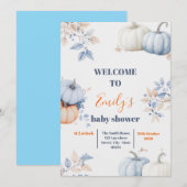 小さなパンプキンがやってくる 招待状 (正面/裏面)