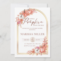 小さなパンプキンがやってくる！招待状