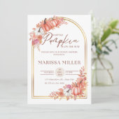 小さなパンプキンがやってくる!招待状 招待状 (スタンド正面)