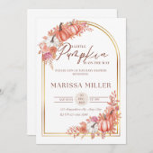 小さなパンプキンがやってくる!招待状 招待状 (正面/裏面)