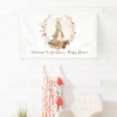 小さなパンプキンフロプソバニーが途中のバナー 横断幕 (インサイチュ)