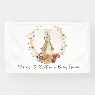 小さなパンプキンフロプソバニーが途中のバナー 横断幕