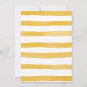 小さなパンプキン、1歳のお誕生日、1歳の誕生日招待状 招待状 (裏面)