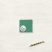 小さなパーソナライズされたゴルフボール投稿Itノート贈り物 ポストイット (デスク上)