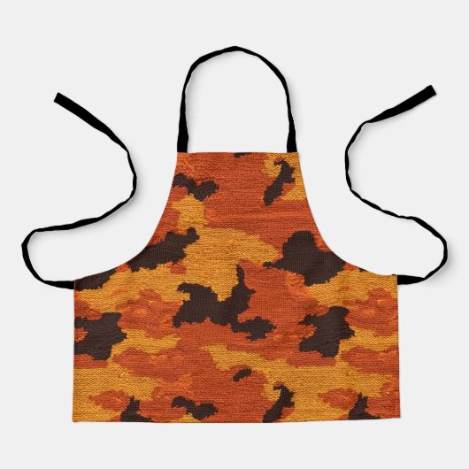 小さなパーソナライズされた若手料理人のエプロン エプロン (正面)