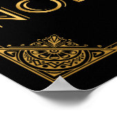 小さなパーティーインスパイア結婚ギャツビーのサイン ポスター (角)