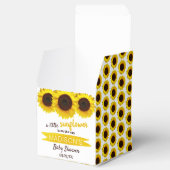 小さなヒマワリが途中だ!赤ちゃんシャワー フェイバーボックス (オープン)