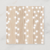 小さなヒーローの消防車の子犬の赤ちゃんシャワー エンクロージャーカード (裏面)